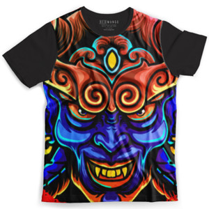 Kaos Fullprint devil face
