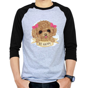 Kaos Raglan Kaos Anjing 031