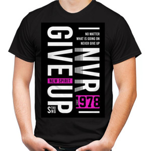 Kaos Never Give Up 1978 Pink