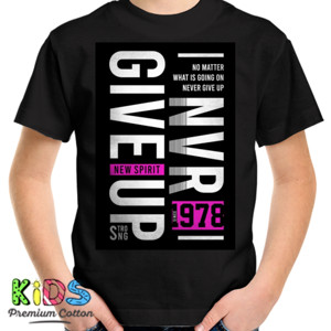 Kaos Never Give Up 1978 Pink