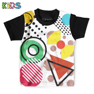 Kaos Anak Full-Print Abstrack 2