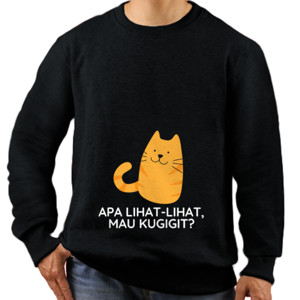 Jaket Sweater Wanita Lengan Panjang Puspus - Apa Lihat-Lihat