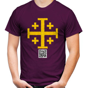 Kaos Pria JERUSALEM CROSS