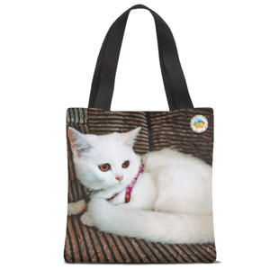 Tas Tote Fullprint CAT LOVER