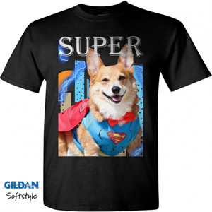 Kaos SUPERCORGI KAOS ANJING CORGI