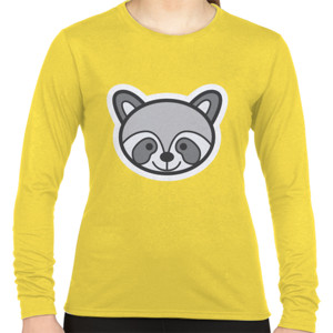 Kaos Rakun yang lucu