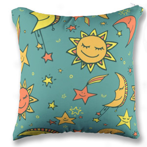 Bantal Matahari, bulan dan bintang