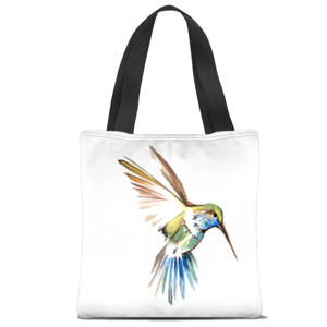 Tas Tote Fullprint Bird Art