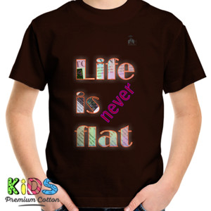 Kaos Lemuhu pria life is never flat