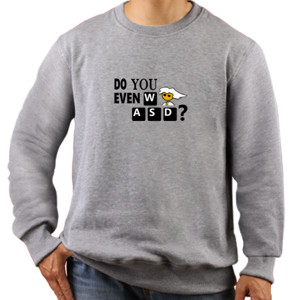 Jaket Sweater Geek Do You Even WASD