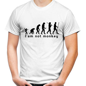 Kaos lam not monkey