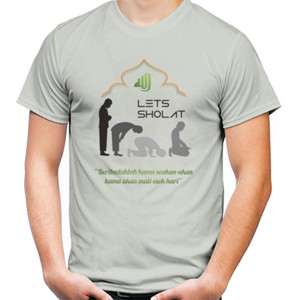 Kaos Lets Sholat