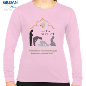 Kaos Lets Sholat