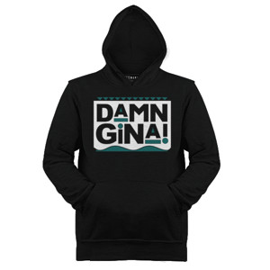 Jaket Hoodie Damn Gina