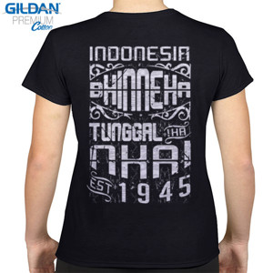 Kaos NKRI BHINNEKA TUNGGAL IKA back print