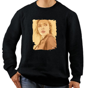 Jaket Sweater Scarlett Johanson