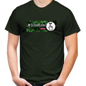 Kaos CLICK CLEAN GO GREEN