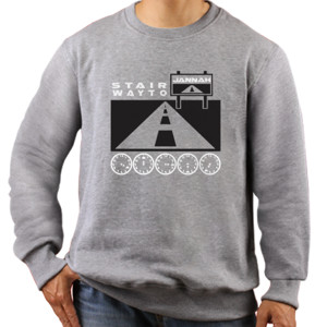 Jaket Sweater Stairway to Jannah