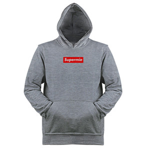 Jaket Hoodie Supermie Supreme Logo