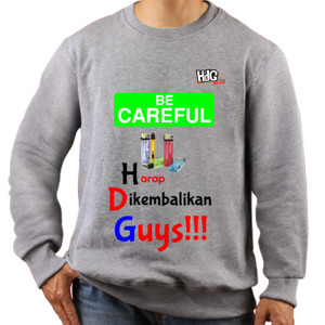 Jaket Sweater HdG MEME 007 : Harap Dikembalikan Guys!