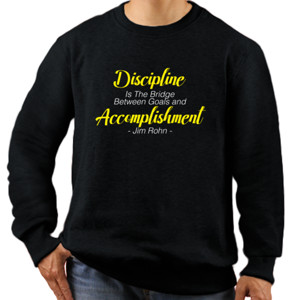 Jaket Sweater Discipline Accomplishment