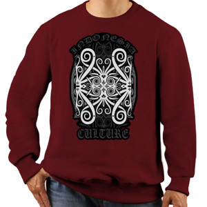 Jaket Sweater kaos culture INDONESIA DAYAK EDITION 01