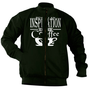 Jaket Bomber Inspiration Coffee