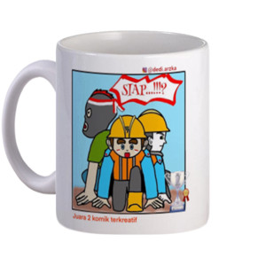Mug Komik terkreatif no.2 2020