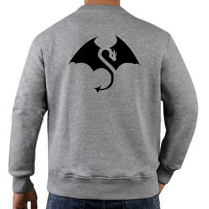 Jaket Sweater Black Dragon 1