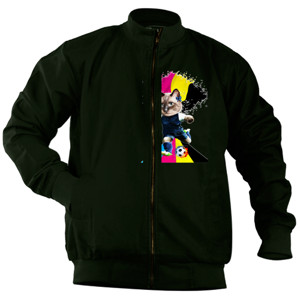 Jaket Bomber Gol Cat