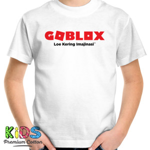 Kaos GOBLOX WHITE SHIRT