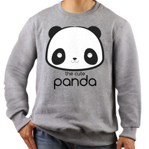 Jaket Sweater Panda Minimo