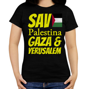 Kaos save palestina gaza dan yerusalem