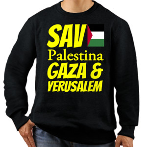 Jaket Sweater save palestina gaza dan yerusalem
