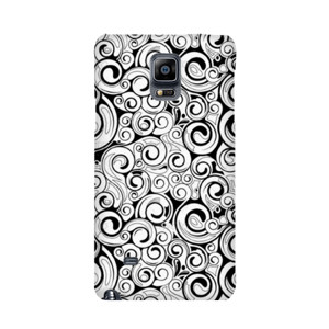 case batik hitam putih abstrak modern Casing HP