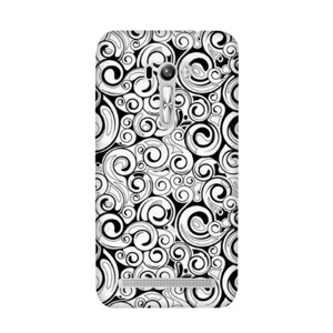case batik hitam putih abstrak modern Casing HP