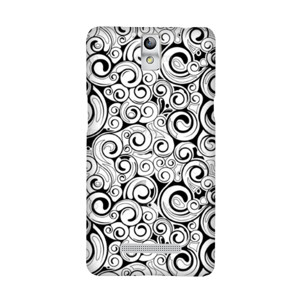 case batik hitam putih abstrak modern Casing HP