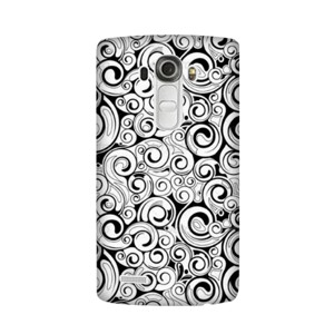 case batik hitam putih abstrak modern Casing HP