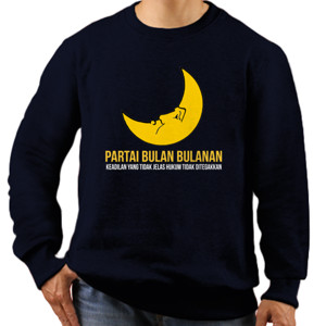 Jaket Sweater PARTAI BULAN BULANAN