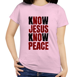 Kaos KNOW JESUS KNOW PEACE