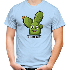 Kaos Hug me cactus