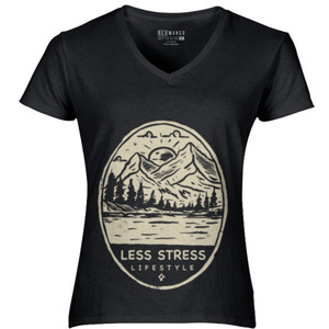 Kaos Less strees lifestyle