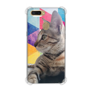 Casing HP Kucing Tabby Abu-abu Phone Case