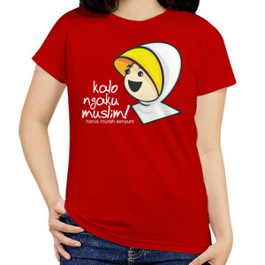 Kaos Ngaku Muslim Murah Senyum