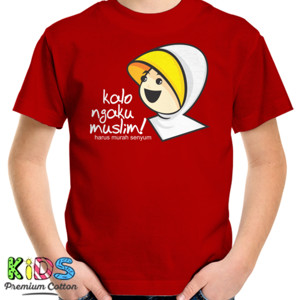 Kaos Ngaku Muslim Murah Senyum
