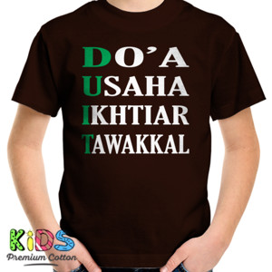 Kaos Doa Usaha dan Ikhtiar