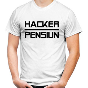 Kaos Hacker Pensiun (White)