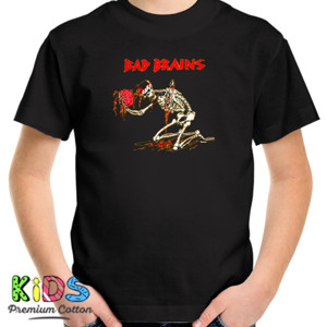 Kaos New BAD BRAINS Metal Punk Rock Band "Skeleton" 