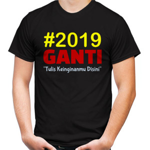 Kaos Edit Sendiri, 2019 Ganti Apa ?
