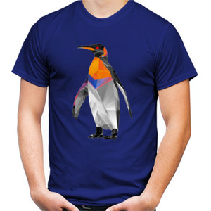 Kaos Polygon Penguin